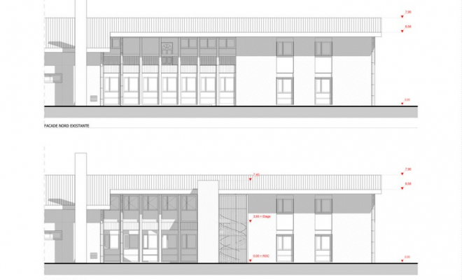 Aménagement de 2 salles de classes - Ecole du Bouchet à Bonneville, Bonneville, CK Architecte