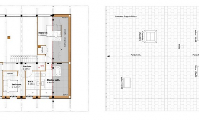 Aménagement d'un appartement dans une grange à Seytroux, Bonneville, CK Architecte