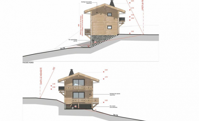 Construction d'un chalet aux Gets, Bonneville, CK Architecte