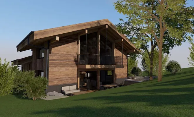 Construction d'un chalet aux Houches (Lot B), Bonneville, CK Architecte