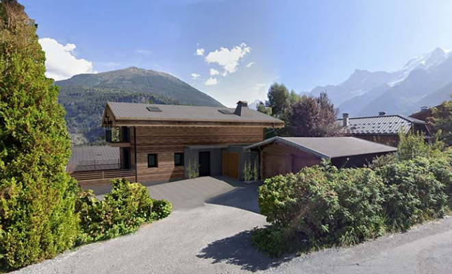 Construction d'un chalet aux Houches (Lot A), Bonneville, CK Architecte