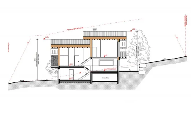 Construction d'un chalet aux Houches (Lot B), Bonneville, CK Architecte