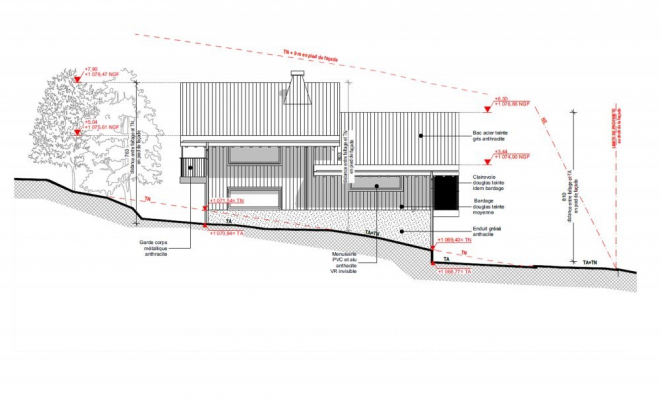 Construction d'un chalet aux Houches (Lot B), Bonneville, CK Architecte