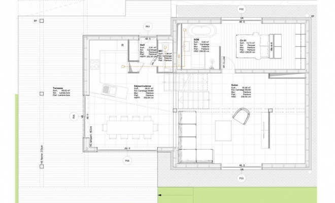 Construction d'un chalet individuel, Bonneville, CK Architecte