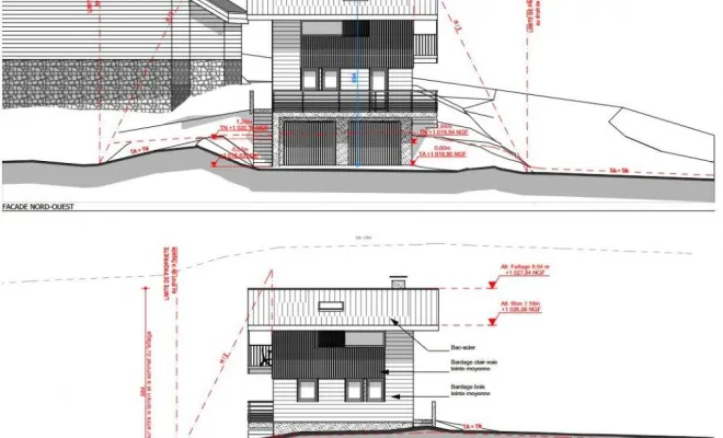 Construction d'un chalet aux Houches, Bonneville, CK Architecte