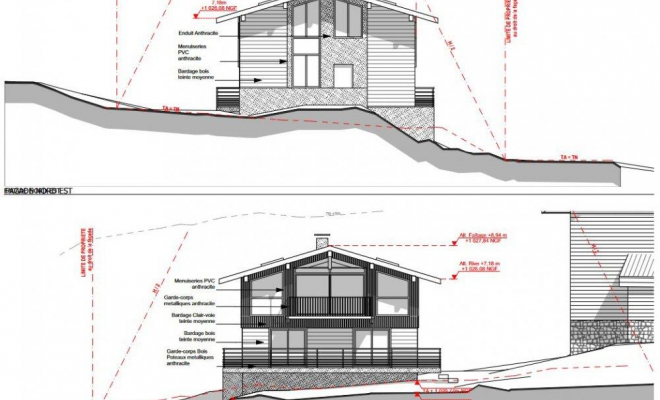 Construction d'un chalet aux Houches, Bonneville, CK Architecte