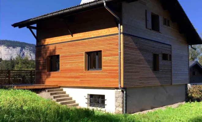 Réhabilitation d'un chalet à Arâches, Bonneville, CK Architecte