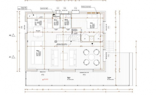 Réhabilitation d'un chalet à Arâches, Bonneville, CK Architecte