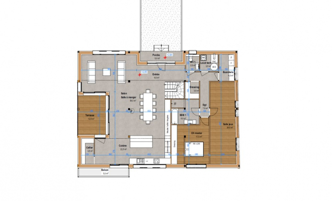 Réhabilitation d'une ferme en logement à Peillonnex, Bonneville, CK Architecte