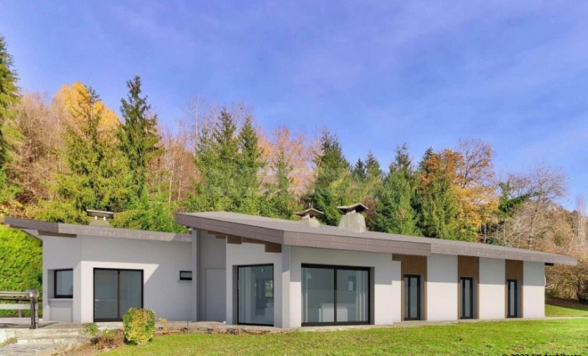 Réhabilitation d'une maison individuelle dans la Vallée de l'Arve, Bonneville, CK Architecte