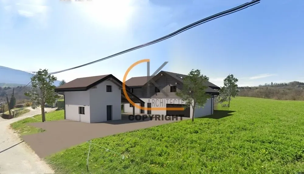 Construction d'une maison individuelle et d'un logement annexe près d'Alby-sur-Chéran