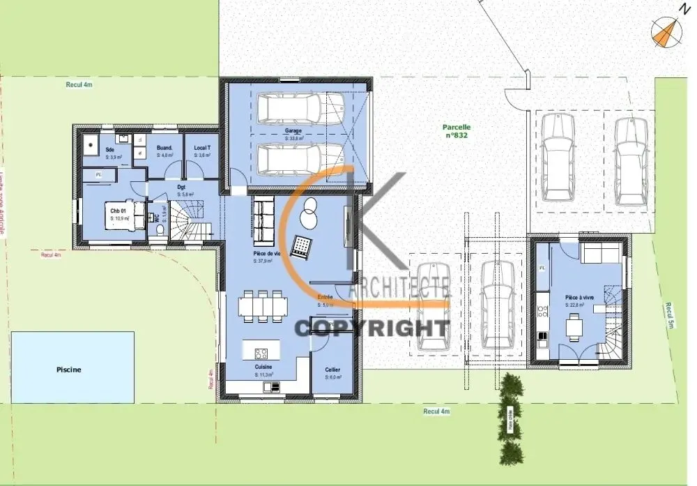 maison individuelle et d'un logement annexe près d'Alby-sur-Chéran (5)