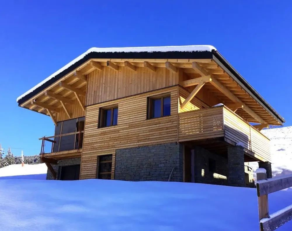 chalet neige