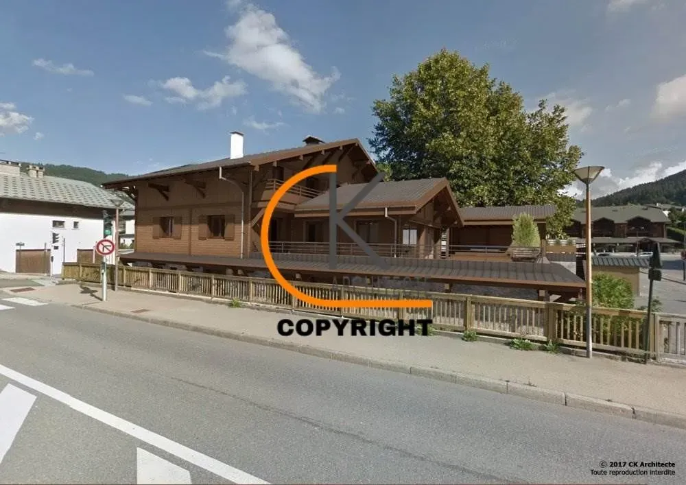 Extension d'un chalet de vacances aux Gets