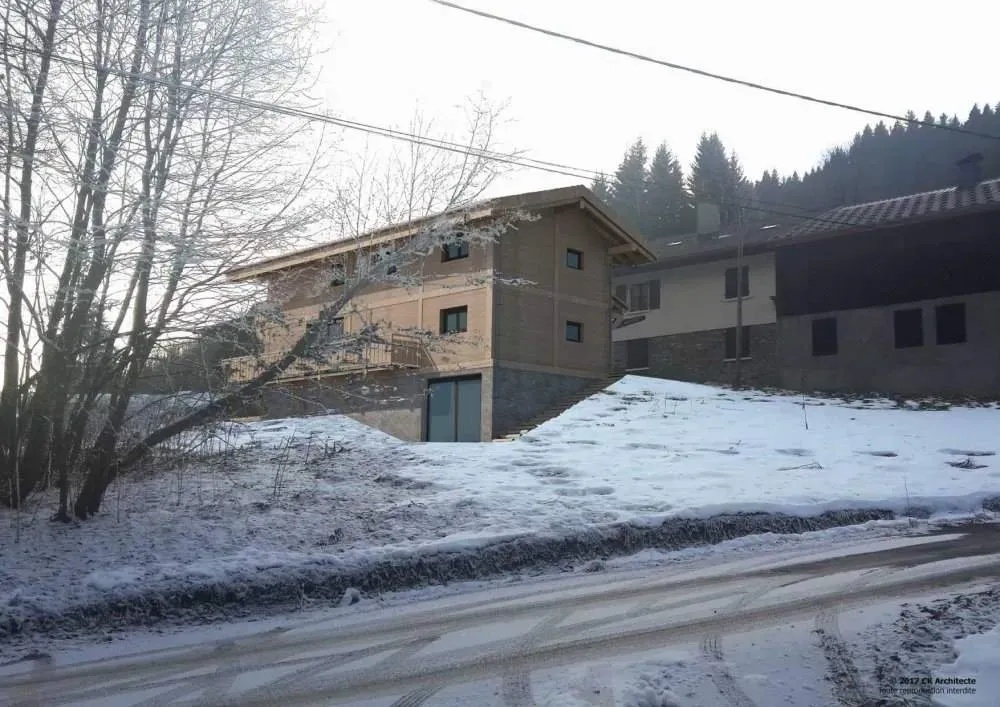 Construction d'un chalet aux Gets