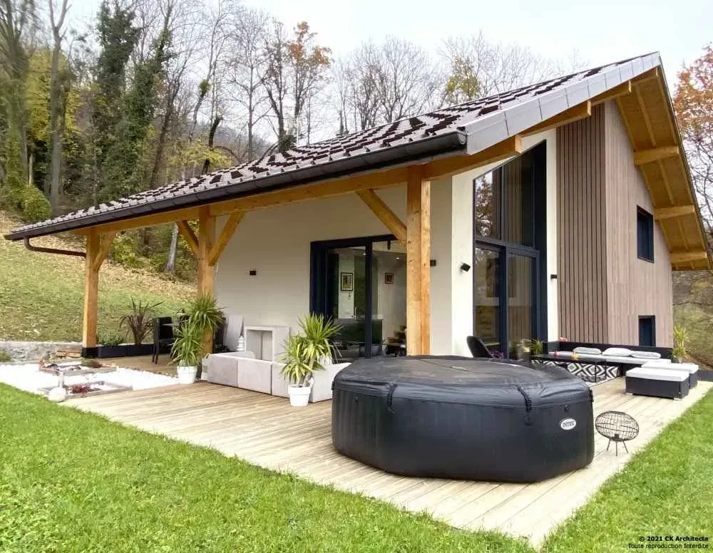 Construction d'un chalet individuel