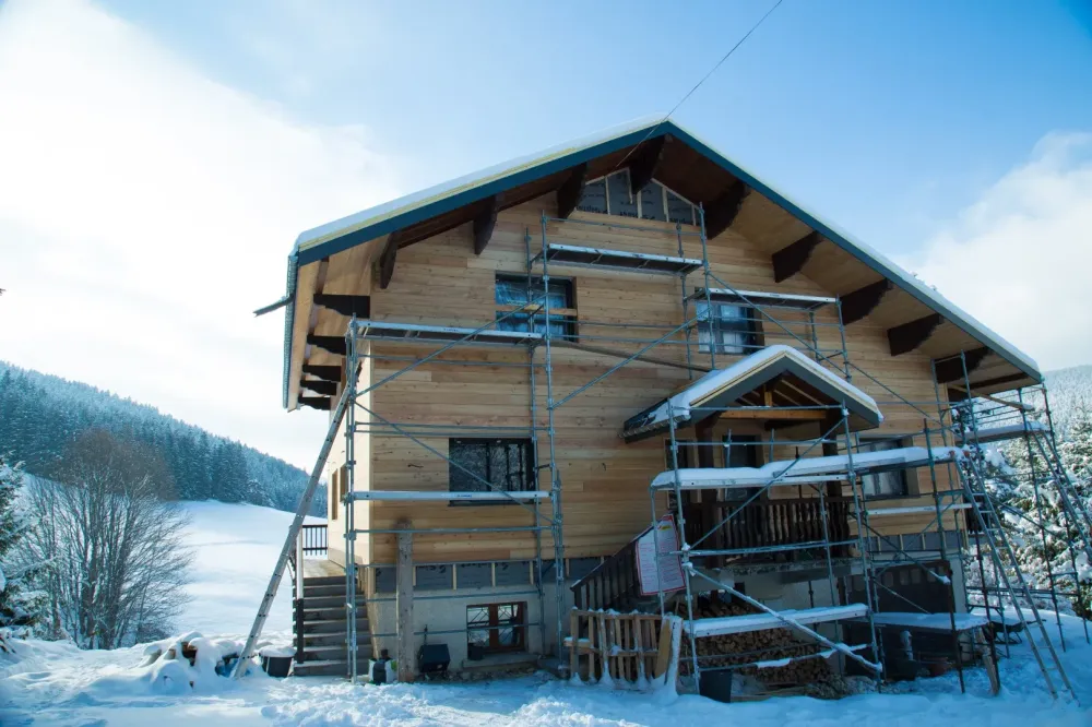 Rénovation de chalet à Saint-Laurent